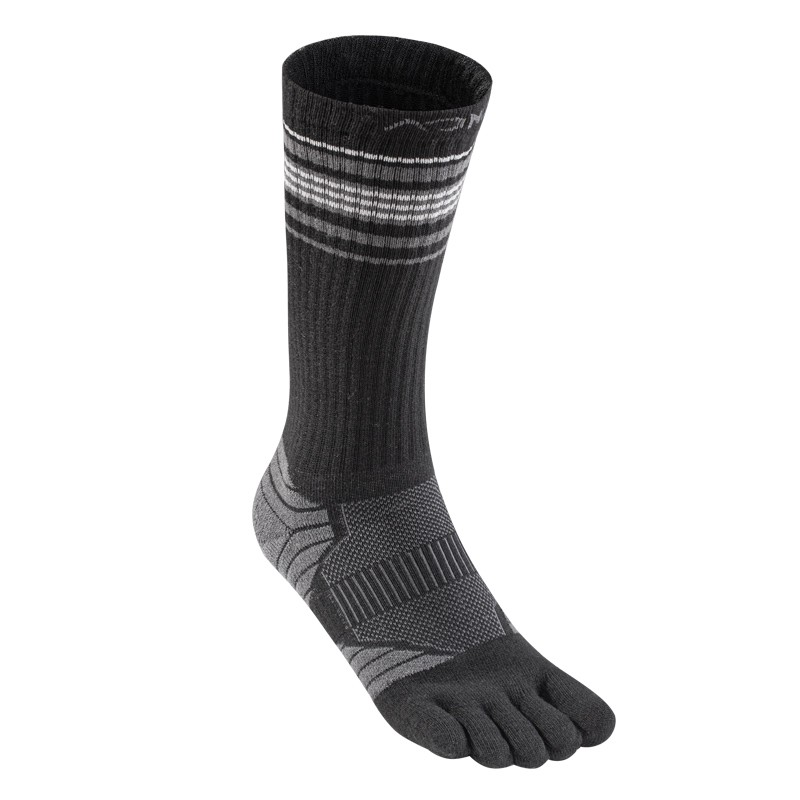 AONIJIE E4833 New High-tube Sports Five-fingered Socks Outdoor Running Hiking Cycling Breathable Sweat-absorbing Split-toe Socks