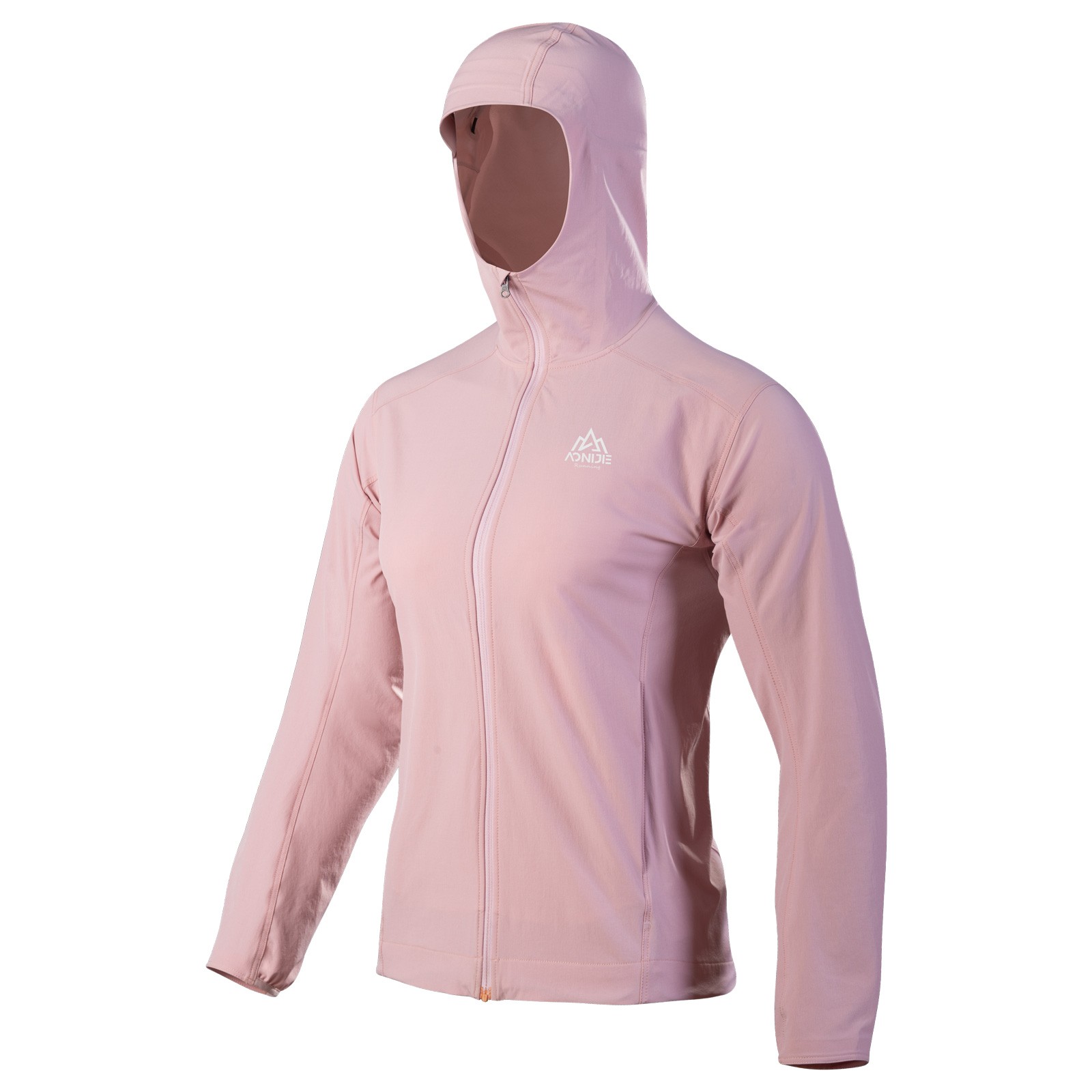 AONIJIE FW5136 Sports Women Casual Jacket Black Pink Femal Running Coats Windproof Breathable Jackets for Outdoor Leisure Daily Use