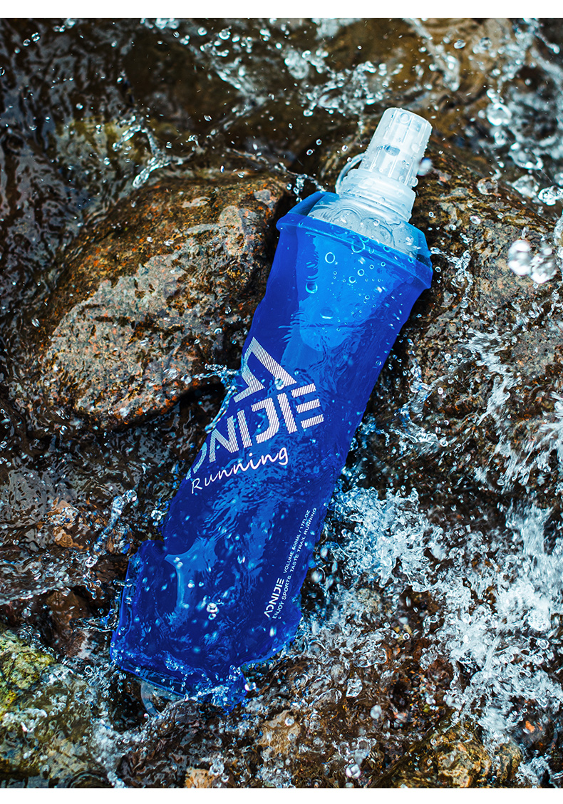 AONIJIE TPU Folding Soft Flask Sport Wasserflasche zum Laufen Camping  WandeR'DT