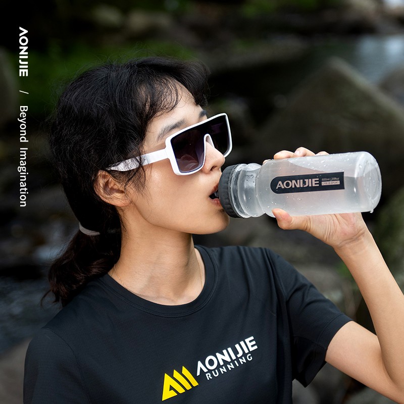 AONIJIE SH600 600ML Reusable Sports Bottles Walking Running Kettles Sports Squeeze Bicycle Camping Water Bottles Soft Flask 