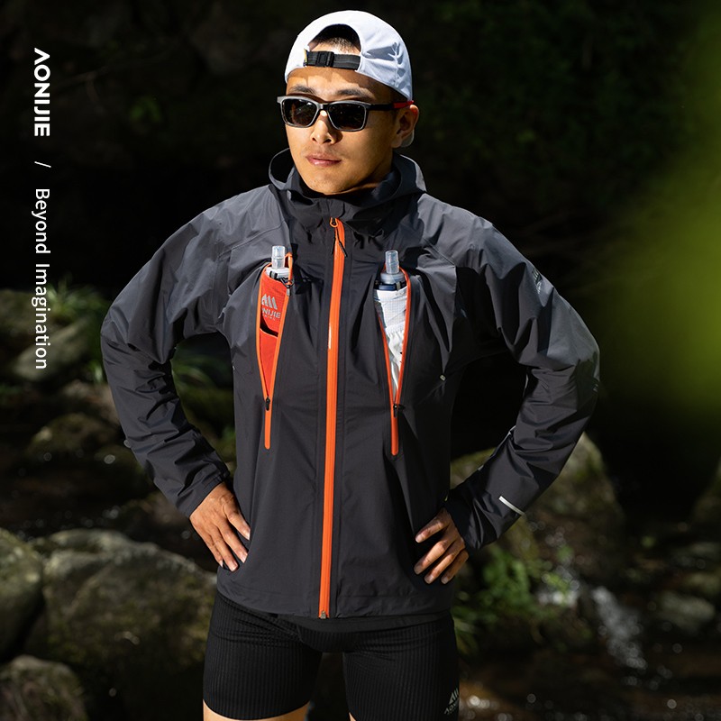 AONIJIE FM5216 Male Sports Ultra Light Off Road Running Jacket Men Windproof Waterproof Outdoor Professional Windbreaker Clothes