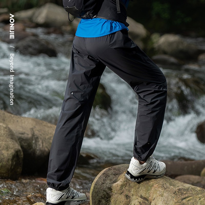 AONIJIE FW6204 Professional Off-road Running Pants for Women Outdoor Windproof Kiking Cycling Trousers Waterproof Sports Female Pants