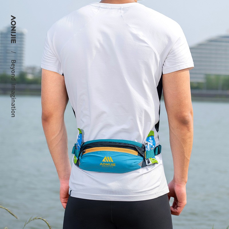 AONIJIE W8133 Running Waist Bag Outdoor Marathon Professional Sports Fanny Pack Mountaineering Hiking Fitness Mobile Phone Bag