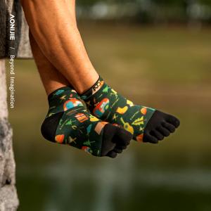 AONIJIE E4842 Sports Five Finger Socks Men Women Quick Drying Outdoor Split Toe Socks for Fitness Off-road Running Hiking Socks